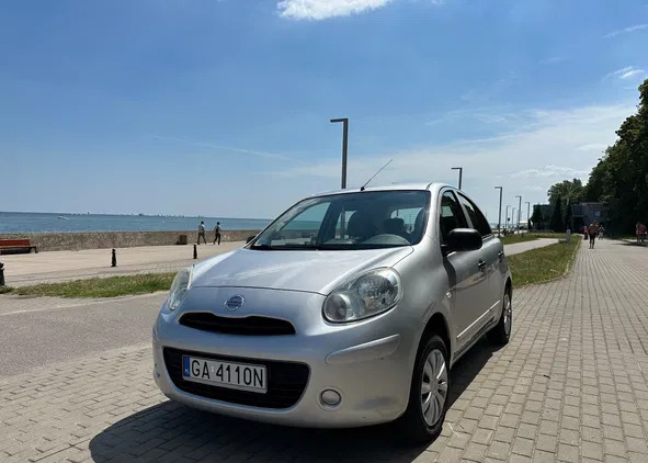 warmińsko-mazurskie Nissan Micra cena 29000 przebieg: 104500, rok produkcji 2011 z Gdynia